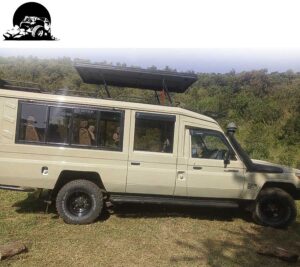 Safari Jeep hire Uganda-Rent a Car in Uganda for 5 people-Car with a driver.